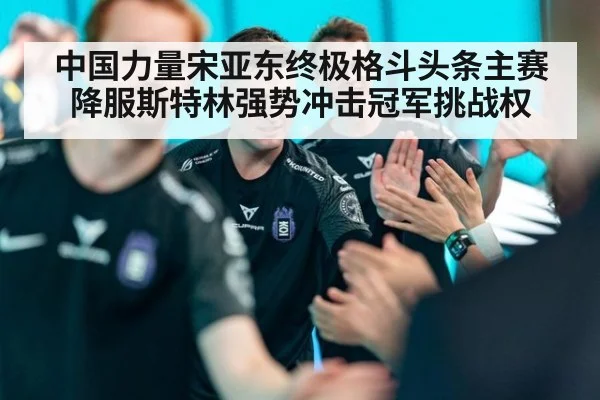 中国力量宋亚东终极格斗头条主赛降服斯特林强势冲击冠军挑战权
